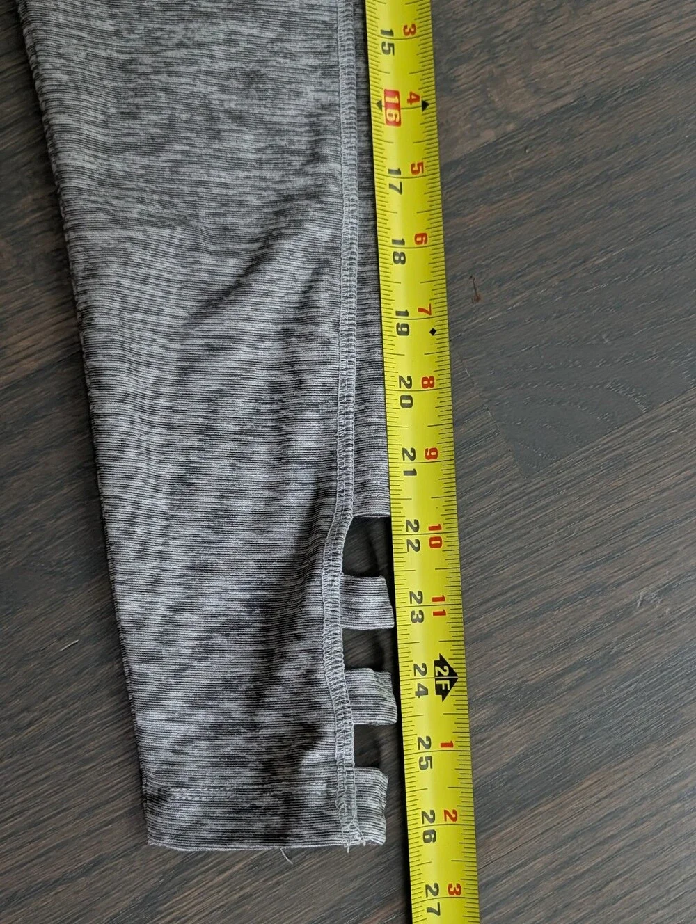 Justice Girls Activewear Leggings, Grey, S(7/8)